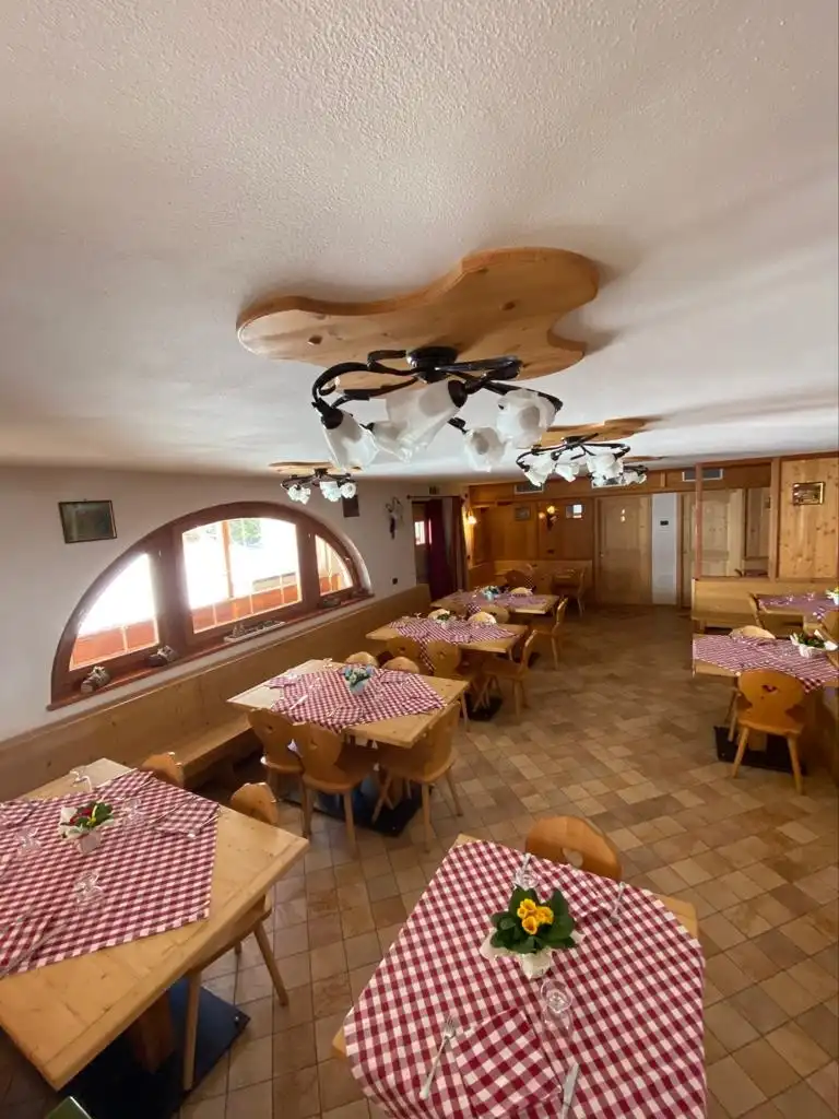 La sala del ristorante